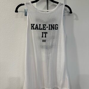 VSX Victoria’s Secret White Tank Top